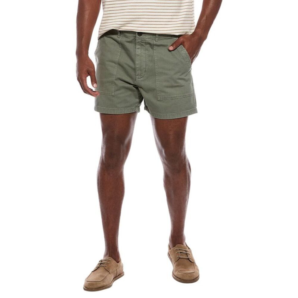 Madewell Mens  Fatigue Short, Green